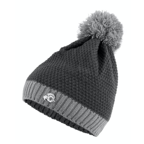 Czapka Zimowa czapka z daszkiem i polarową podszewką. Szare czapki męskie GUGGEN MOUNTAIN, na zimę, bez wzorów, z dzianiny, eleganckie. W wyprzedaży za 149.48 zł.