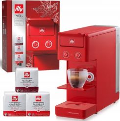 Illy Y3.3 Pełna automatyka Ekspres do kawy na kapsułki 0,75 l. Ekspresy na kapsułki Illy. Za 342.95 zł.
