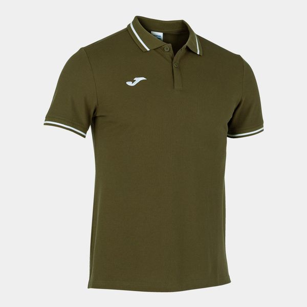 Polo Joma Confort II w Khaki dla Mężczyzn. Szare koszulki polo męskie Joma, l, bez wzorów, z bawełny, bez kołnierzyka, bez ramiączek. Za 196.99 zł.