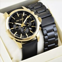 Zegarek Paul Lorens Zegarek męski MAKALU PL20010A-1A2 z dwoma paskami. Zegarki męskie Paul Lorens. Za 299.99 zł.