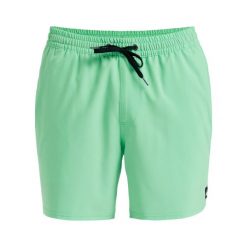 Szorty kąpielowe dla Mężczyzn SURFSILK SOLID 16" Zielony. Zielone kąpielówki męskie Quiksilver, bez wzorów, z elastanu, sportowe. Za 199.99 zł.