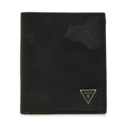 Portfel Guess. Czarne portfele męskie Guess, z aplikacjami. Za 189.99 zł.