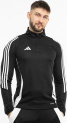 Adidas Bluza męska adidas Tiro 24 Training Top czarna IJ9963 S. Czarne bluzy nierozpinane męskie ADIDAS, m, bez wzorów, bez ramiączek, bez kaptura. Za 168.85 zł.