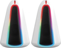 Głośniki komputerowe Marvo Marvo głośniki MONKA SG-500, 2.0, 6W, białe, regulacja głośności, podświetlenie RGB. Zestawy głośników Marvo. Za 124.25 zł.