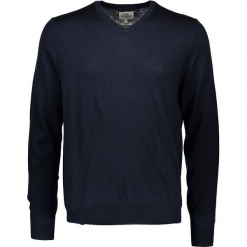 Sweter w kolorze granatowym. Niebieskie swetry męskie Ben Sherman, z wełny. W wyprzedaży za 195.95 zł.