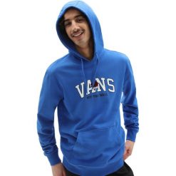 Bluza z kapturem Vans 66 Champs, Mężczyźni. Niebieskie bluzy nierozpinane męskie Vans, m, bez wzorów, z bawełny, sportowe, bez ramiączek, z kapturem. Za 290.00 zł.