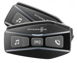 Intercom motocyklowy INTERPHONE U-COM 16, komplet na 2 kaski. Słuchawki bluetooth INTERPHONE. Za 2,114.99 zł.