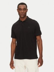 The North Face Polo Essential NF0A8C1P Czarny Regular Fit. Czarne koszulki polo męskie The North Face, l, bez wzorów, z bawełny, bez kołnierzyka, bez ramiączek. Za 199.99 zł.