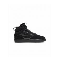 Buty sportowe sneakersy Nike COURT BOROUGH MID 2 BOOT BG. Czarne buty sportowe na co dzień męskie Nike, s, bez wzorów, sportowe, bez ramiączek, bez kaptura, do koszykówki. Za 299.00 zł.
