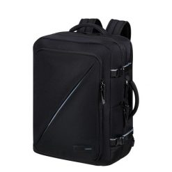 Plecak podróżny do samolotu American Tourister Take2cabin L - black. Czarne plecaki męskie American Tourister, bez wzorów. Za 342.09 zł.