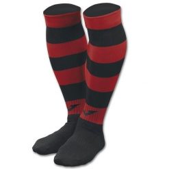 Getry piłkarskie Joma Zebra II czarno-czerwony. Czerwone legginsy męskie Joma, m, bez wzorów, do piłki nożnej. Za 38.99 zł.