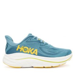 Buty do biegania Hoka. Niebieskie buty do biegania męskie HOKA, bez wzorów, bez zapięcia, do biegania. Za 569.99 zł.