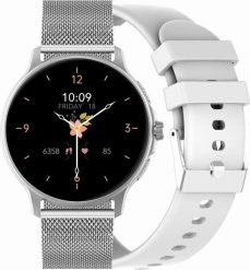 Smartwatch Gravity GT12-8 Srebrny (GT12-8). Szare zegarki smartwatch Gravity. Za 166.62 zł.