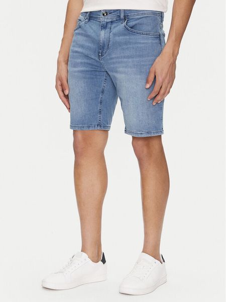 JOOP! Szorty jeansowe 30043024 Niebieski Modern Fit. Niebieskie szorty męskie JOOP!, bez wzorów, z bawełny. Za 449.99 zł.