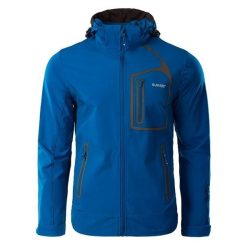 Męska Kurtka Soft Shell Nils. Niebieskie kurtki męskie Hi-tec, m, bez wzorów, sportowe, bez ramiączek, bez kaptura. Za 244.99 zł.