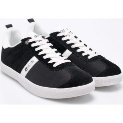 Big Star - Buty. Czarne buty sportowe na co dzień męskie Big Star, bez wzorów, z gumy, retro, bez ramiączek, bez kaptura. W wyprzedaży za 79.90 zł.