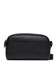 Calvin Klein Saszetka Ck Camera Bag LV04D3247G Czarny. Czarne saszetki męskie Calvin Klein, bez wzorów, ze skóry. Za 329.99 zł.