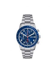 Fossil Zegarek Sport Tourer FS6047 Srebrny. Szare zegarki męskie Fossil. Za 939.99 zł.