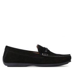 Mokasyny Filipe. Czarne mokasyny męskie Filipe, bez zapięcia. Za 299.99 zł.