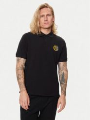 Just Cavalli Polo 76OAGG19 Czarny Regular Fit. Czarne koszulki polo męskie Just Cavalli, m, bez wzorów, z bawełny, bez kołnierzyka, bez ramiączek. Za 279.99 zł.
