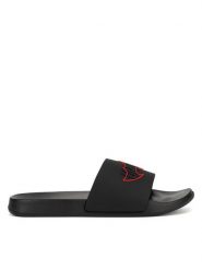 Batman Klapki AW24-143WBBAT Czarny. Czarne klapki i japonki męskie batman, bez wzorów, z materiału. Za 69.99 zł.