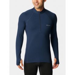 Koszulka Męska Columbia Midweight Stretch HZ. Niebieskie bielizna termoaktywna męska Columbia, m, bez wzorów, bez ramiączek, omni-heat (columbia). Za 259.00 zł.