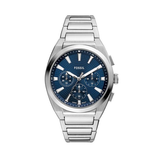 Zegarek Fossil. Szare zegarki męskie Fossil, srebrne. Za 749.99 zł.