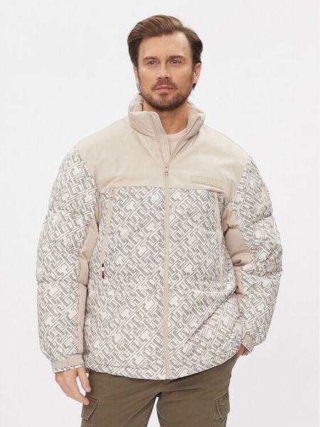 Tommy Hilfiger Kurtka zimowa New York MW0MW33629 Écru Regular Fit. Kurtki męskie Tommy Hilfiger, na zimę, l, bez wzorów, z syntetyku, bez ramiączek, bez kaptura. Za 1,129.99 zł.