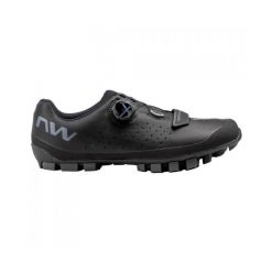 Buty rowerowe na gravel mtb NORTHWAVE Hammer Plus czarny. Czarne buty zimowe męskie Northwave, bez wzorów, sportowe, bez obcasa, bez zapięcia. Za 589.50 zł.