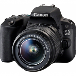 Canon EOS 200D + obiektyw 18-55mm DC III. Aparaty lustrzanki marki Canon. Za 2,099.00 zł.