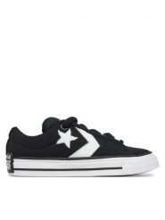 Converse Sneakersy Star Player 76 Puff A11483C Czarny. Czarne buty sportowe na co dzień męskie Converse, m, bez wzorów, z materiału, retro, bez ramiączek, bez kaptura. Za 259.99 zł.