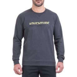 Bluza w kolorze antracytowym. Szare bluzy nierozpinane męskie Jeep, m, bez wzorów, bez ramiączek, bez kaptura. W wyprzedaży za 114.95 zł.