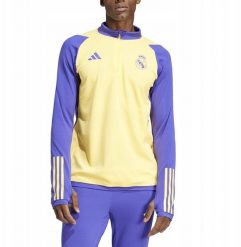 Bluza adidas Real Madryt Training Top IQ0543. Bluzy nierozpinane męskie ADIDAS, m, bez wzorów, bez ramiączek, bez kaptura. Za 215.46 zł.