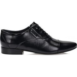 Czarne półbuty wizytowe. Eleganckie półbuty męskie marki Kazar. Za 429.00 zł.