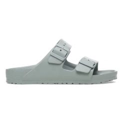 BIRKENSTOCK Arizona EVA Pure Sage Klapki męskie. Zielone klapki i japonki męskie Birkenstock, bez wzorów. Za 219.99 zł.