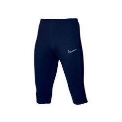 Spodnie sportowe męskie Nike Drifit Academy M. Białe spodnie dresowe męskie Nike, bez wzorów, krótkie. Za 148.75 zł.