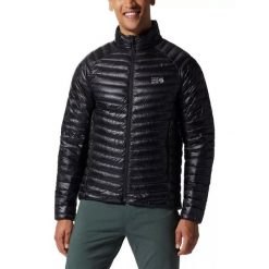 Kurtka puchowa męska Mountain Hardwear Ghost Whisperer/2. Czarne kurtki narciarskie i snowboardowe męskie MOUNTAIN HARDWEAR, na zimę, l, bez wzorów, z puchu, bez kaptura, narciarskie. W wyprzedaży za 1,413.95 zł.