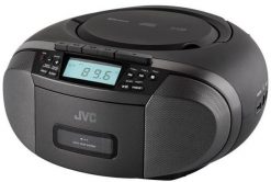 Radioodtwarzacz JVC RC-E444B black. Czarne radia Jvc. Za 429.39 zł.