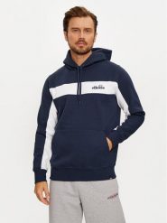 Ellesse Bluza Vierian SHX20953 Granatowy Regular Fit. Niebieskie bluzy nierozpinane męskie Ellesse, l, bez wzorów, z bawełny, bez ramiączek, bez kaptura. Za 199.99 zł.