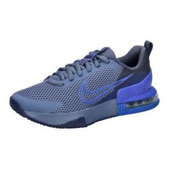 Buty treningowe męskie Nike Air Max Alpha Trainer 6. Niebieskie buty treningowe męskie Nike, bez wzorów, z materiału, bez zapięcia, na fitness i siłownię, nike air max. Za 443.00 zł.