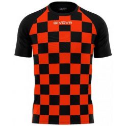 Koszulka Sportowa Givova Dama Pomarańczowa/Czarna - Optymalny Komfort. Brązowe t-shirty sportowe męskie Givova, bez wzorów, z poliesteru, sportowe, bez ramiączek. Za 138.99 zł.
