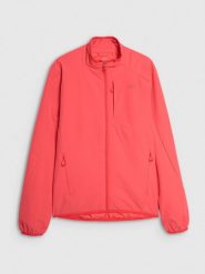 4F Kurtka puchowa trekkingowa z wypełnieniem syntetycznym męska - pomarańczowa L. Brązowe kurtki męskie 4f, l, bez wzorów, z materiału, bez ramiączek, bez kaptura. Za 349.99 zł.