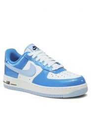 Nike Sneakersy Air Force 1 '07 FJ4801 400 Niebieski. Niebieskie buty sportowe na co dzień męskie Nike, m, bez wzorów, ze skóry, bez ramiączek, bez kaptura. Za 499.99 zł.