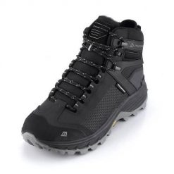 Buty trekkingowe męskie Alpine Pro kneiffe. Czarne buty trekkingowe męskie Alpine Pro, bez wzorów, z materiału, bez zapięcia, trekkingowe. Za 905.00 zł.