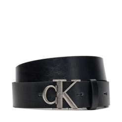 Pasek Męski Calvin Klein. Czarne paski męskie Calvin Klein, bez wzorów. Za 179.99 zł.