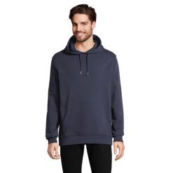 Męska Bluza Z Kapturem Constellation. Niebieskie bluzy nierozpinane męskie SOL'S, l, bez wzorów, bez ramiączek, z kapturem. Za 175.99 zł.