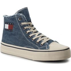 Tenisówki TOMMY JEANS - Hightop Tommy Jeans Sneaker EM0EM00287 Denim 404. Trampki męskie marki Tommy Jeans. Za 359.00 zł.