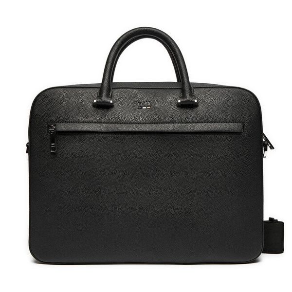 Torba na laptopa BOSS. Czarne torby na laptopa męskie Boss, bez wzorów, małe. Za 619.99 zł.