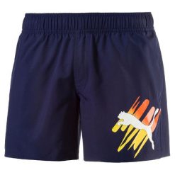 Puma Spodenki Style Summer Big Cat Shorts Peacoat M. Szorty sportowe męskie marki Puma. W wyprzedaży za 99.00 zł.