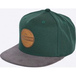 Quiksilver - Czapka Pier Pressure. Szare czapki męskie Quiksilver, z tkaniny. W wyprzedaży za 99.90 zł.
